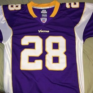 Authentic Reebok Vikings Jersey Adrian Peterson